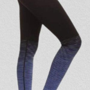 Yelete Ombre striped Work out Pants  4081   NWT Boutique